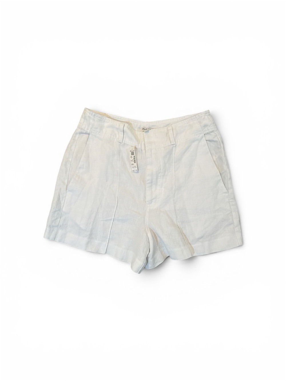 NWT Madewell Pintuck Shorts 100% Linen